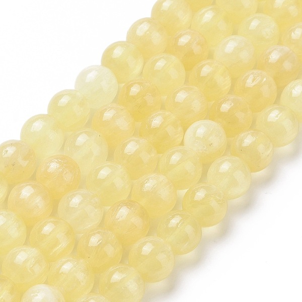 

PandaHall Natural Yellow Selenite Beads Strands, Grade AAA, Round, 9.5~10x9.5mm, Hole: 1.4mm, about 42pcs/strand, 15.94''(40.5cm) Selenite...