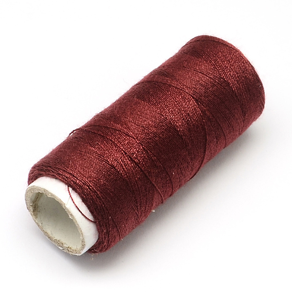 

PandaHall 402 Polyester Sewing Thread Cords for Cloth or DIY Craft, Brown, 0.1mm, about 120m/roll, 10rolls/bag Polyester Brown
