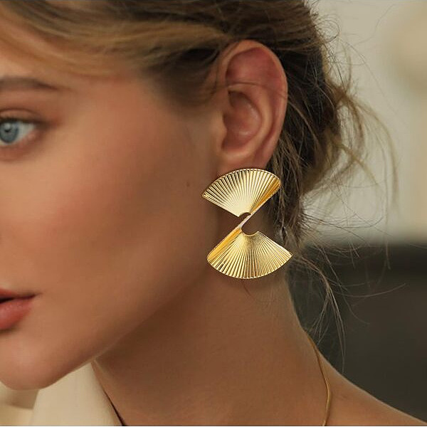 Alloy Dangle Stud E… - image