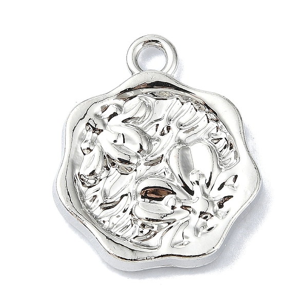 

PandaHall Alloy Pendants, Polygon, Platinum, 19x16x3mm, Hole: 2mm Alloy Polygon