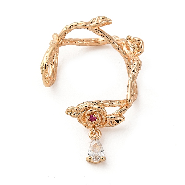Brass Micro Pave Cubic Zirconia Findings
