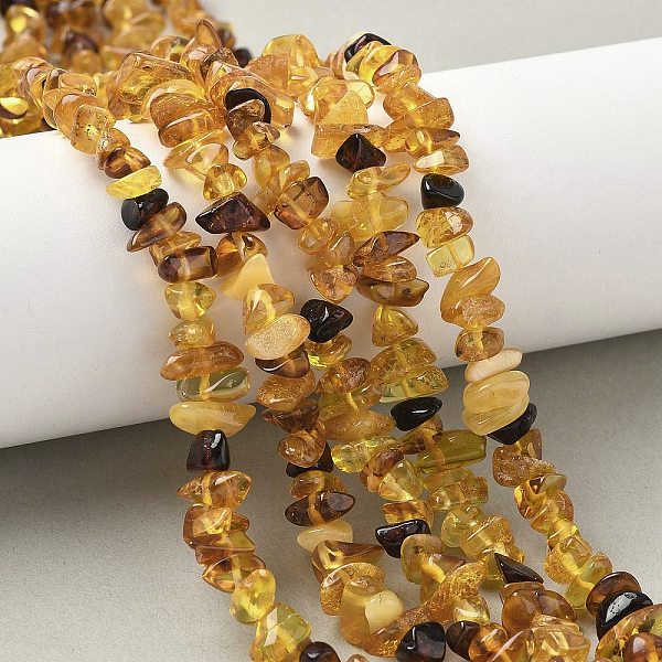 Natural Amber Beads… - image