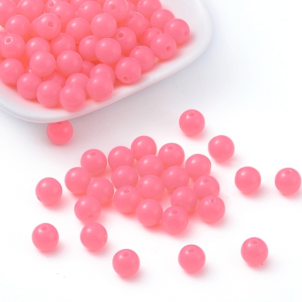 Perles En Acrylique Fluorescente