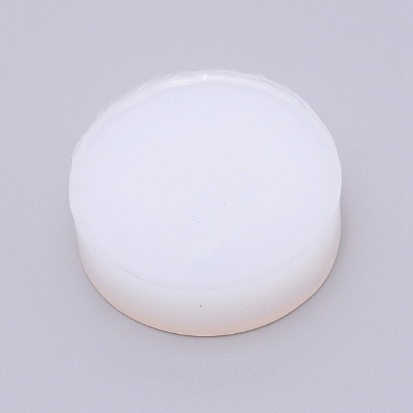 

PandaHall DIY Flower Food Grade Silicone Molds, Resin Casting Molds, For UV Resin, Epoxy Resin Craft Making, Flat Round, White, 54x18mm...