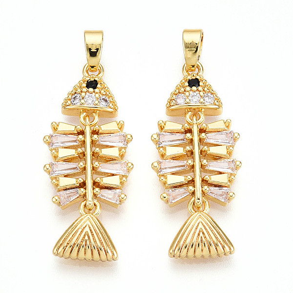 Brass Micro Pave Cu… - image