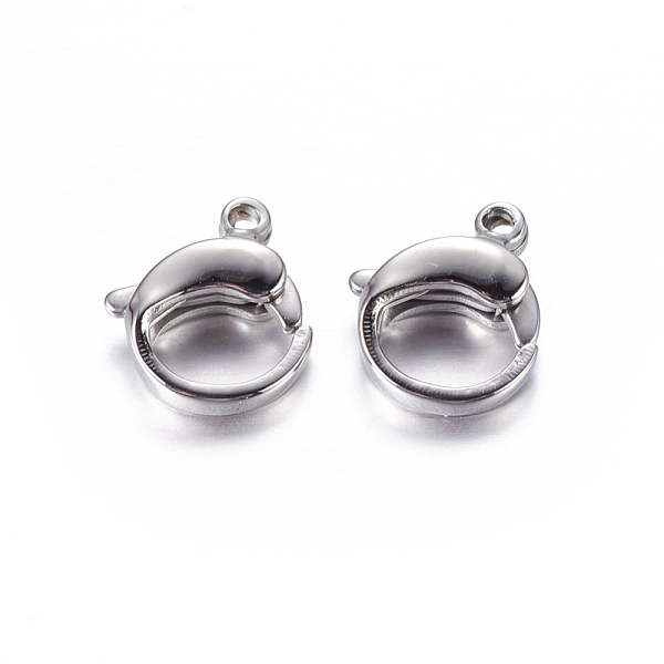 

PandaHall 304 Stainless Steel Lobster Claw Clasps, 10x12mm 304 Stainless Steel Others