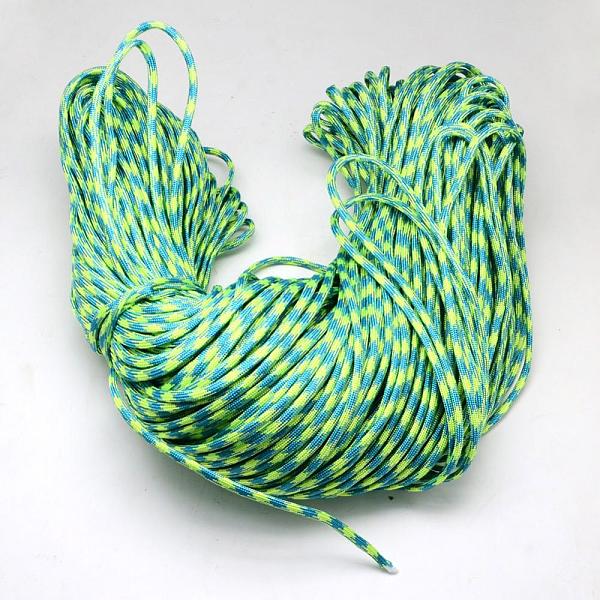 

PandaHall 7 Inner Cores Polyester & Spandex Cord Ropes, for Rope Bracelets Making, Dodger Blue, 4mm, about 109.36 yards(100m)/bundle...