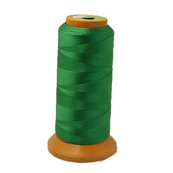 

PandaHall Nylon Sewing Thread, Green, 0.1mm, about 640~680m/roll Nylon Green