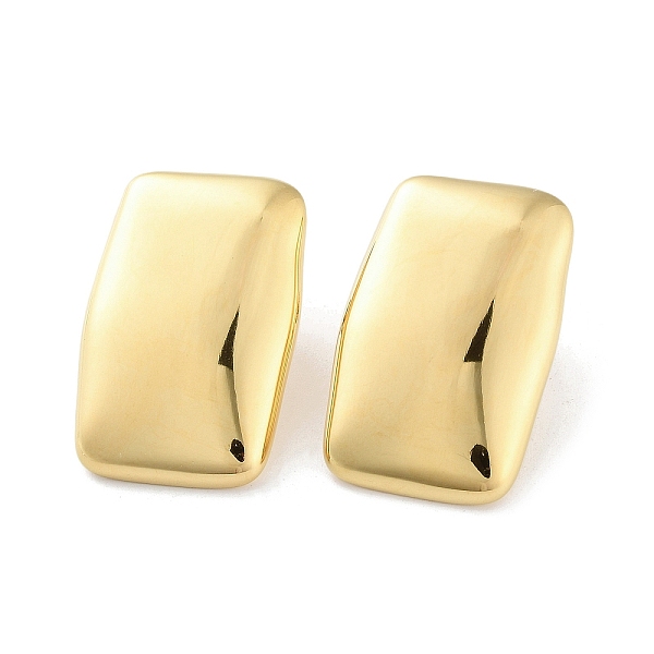 

PandaHall 304 Stainless Steel Stud Earring, Rectangle, Golden, 31.5x20.5mm 304 Stainless Steel Rectangle