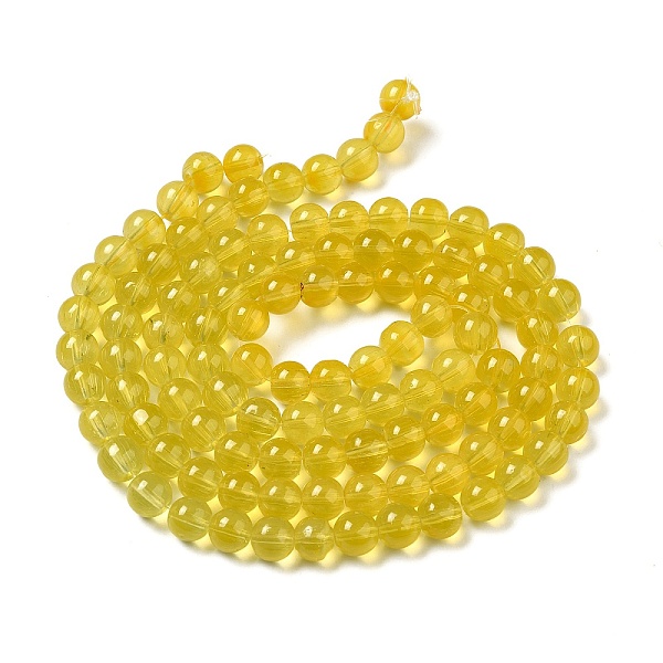 

PandaHall Baking Painted Transparent Glass Round Bead Strands, Light Khaki, 8.5~9mm, Hole: 1.5mm, about 105pcs/strand, 33.07''(84cm) Glass...