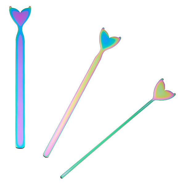 

PandaHall Unicraftale 3Pcs 3 Style Titanium Steel Fishtail Bangle Blank Strips, for DIY Cuff Bracelet Making, Metal Stamping & Engraving...