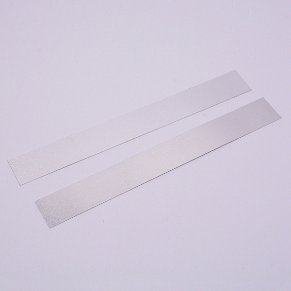 

PandaHall Aluminum Sheet, Silver, 15x0.5x0.15cm Aluminum