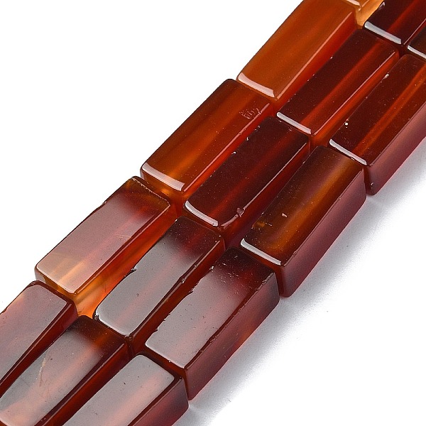 

PandaHall Natural Carnelian Beads Strands, Dyed and Heated, Cuboid, 18x7x7mm, Hole: 1.2mm, about 22pcs/strand, 15.75 inch(40cm) Carnelian...