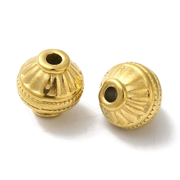 

PandaHall 304 Stainless Steel Beads, Lantern, Golden, 9x8mm, Hole: 1.8mm 304 Stainless Steel Lantern