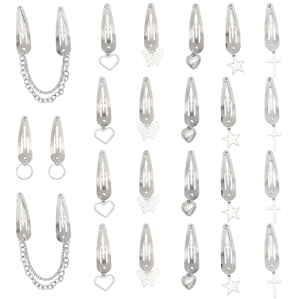 24Pcs 7 Style Iron … - image
