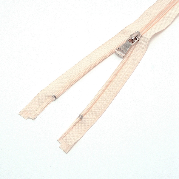 

PandaHall Garment Accessories, Nylon Closed-end Zipper, Zip-fastener Components, Old Lace, 40x3.3x0.2cm Nylon