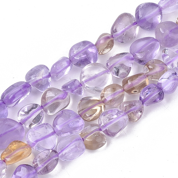 Natural Ametrine Beads Strands