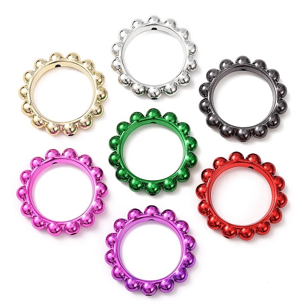 不透明なメッキアクリルビーズ