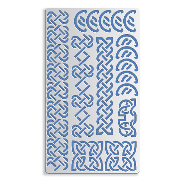 

PandaHall Stainless Steel Cutting Dies, with Steel, for DIY Scrapbooking/Photo Album, Decorative Embossing DIY Paper Card, Mixed Patterns...