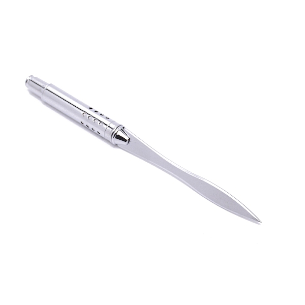 

PandaHall Stainless Steel Portable Office knife, for Letter Open, Stainless Steel Color, 16x1.25cm Stainless Steel