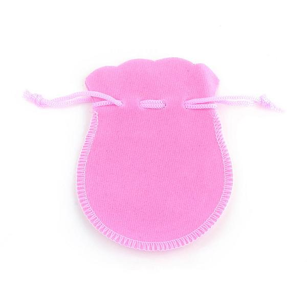 

PandaHall Gourd Velvet Bags, Pink, 9.5x7.5cm Velvet Pink