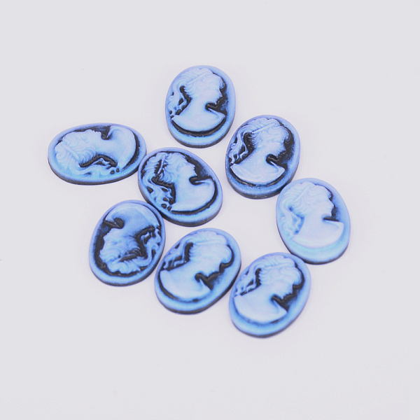 Resin Cameo Lady He… - image