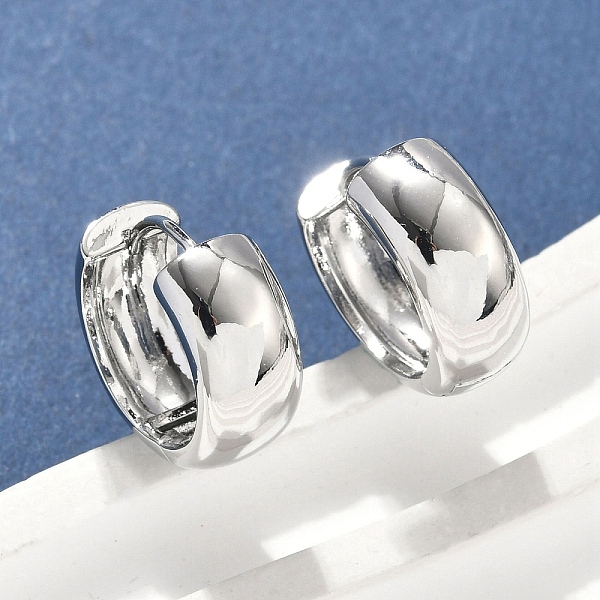 Brass Hoop Earrings - image