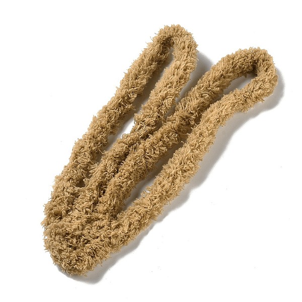 

PandaHall Polyester Plush Sticks, Chenille Stems, Pipe Cleaner for Doll Making, BurlyWood, 1400x17mm Polyester Orange