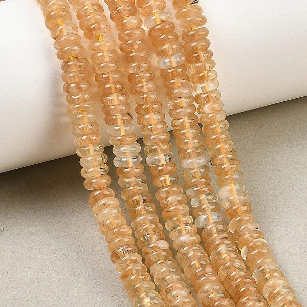 Chapelets de perles de pierre de pastèque en verre