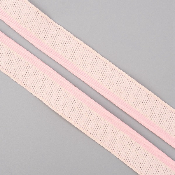 

PandaHall Polyester Book Headbands, for Book Binding Decoration, Pink, 1/2 inch(13~15x1mm) Polyester None Pink