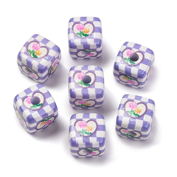 Opaque Acrylic Beads - image