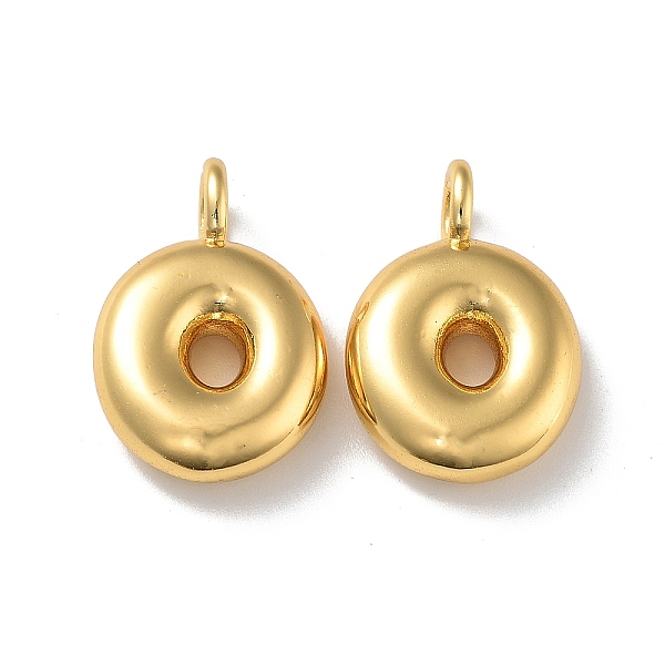 

PandaHall Brass Pendants, Real 18K Gold Plated, Letter O, 19x13x4.7mm, Hole: 3.2mm Brass Letter O