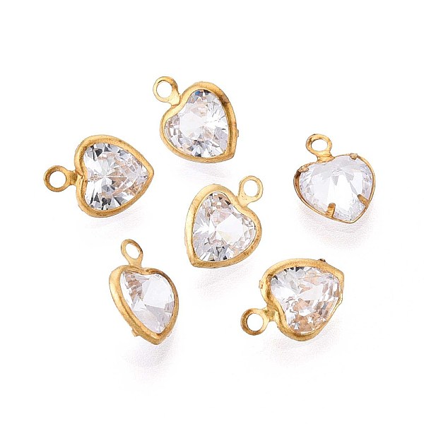 Brass Clear Cubic Z… - image