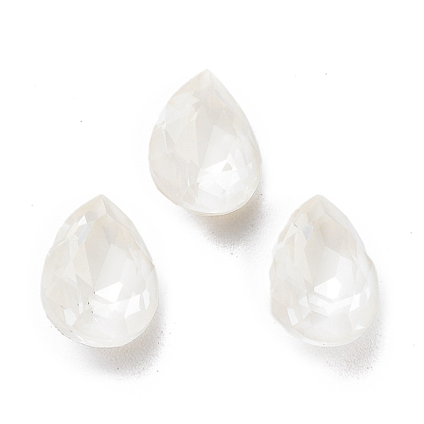 

PandaHall K9 Glass Rhinestone Cabochons, Point Back & Back Plated, Faceted, Teardrop, Crystal, 10x7x4mm Glass Rhinestone Teardrop Clear