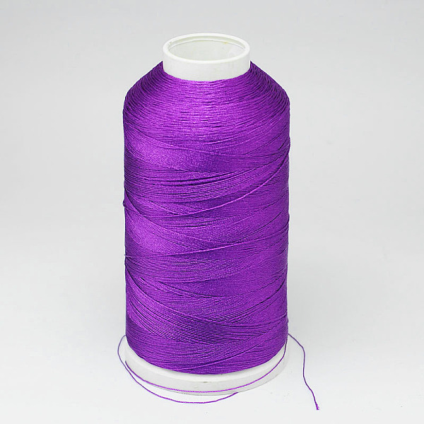 

PandaHall Nylon Thread, For Tassel Making, Dark Orchid, 0.3mm, about 1093.61 yards(1000m)/roll Nylon Purple