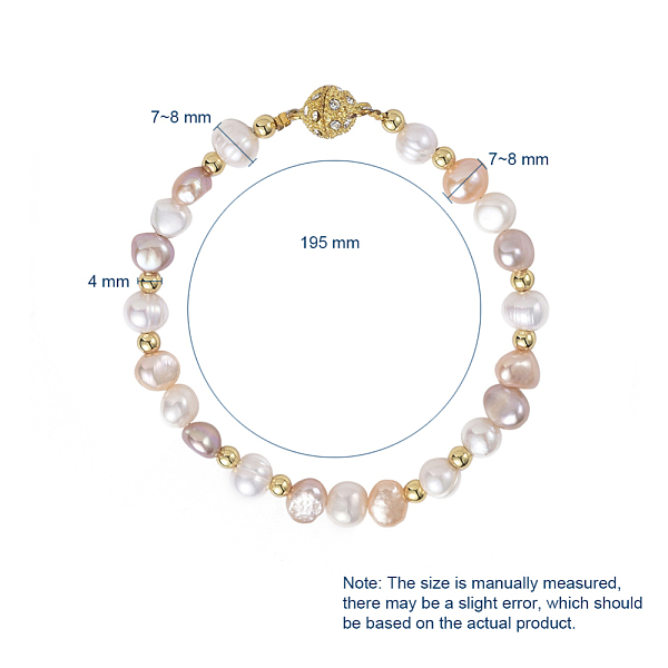 Natural Pearl Beaded Bracelets