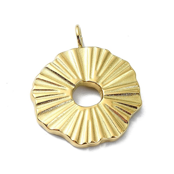 

PandaHall Ion Plating(IP) 304 Stainless Steel Pendants, Real 18K Gold Plated, Flat Round, 20.5x17x2mm, Hole: 2.5mm 304 Stainless Steel Flat...