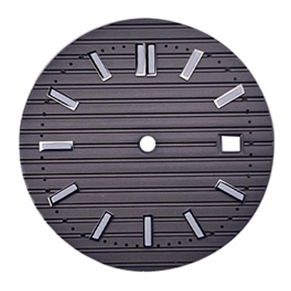

PandaHall Luminous Glow in the Dark Brass Clock Face Dial, Flat Round, Dark Slate Blue, 30.8mm Brass