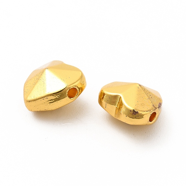 

PandaHall Alloy Beads, Long-Lasting Plated, Cadmium Free & Lead Free, Heart, Golden, 10x10x6.5mm, Hole: 1.6mm Alloy Heart