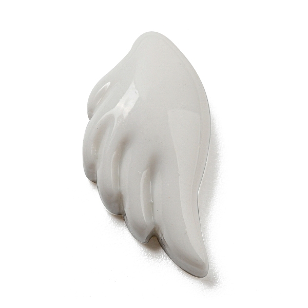 

PandaHall Opaque Resin Angel Wing Decoden Cabochons, White, 19.5x10x5.5mm Resin Wing White