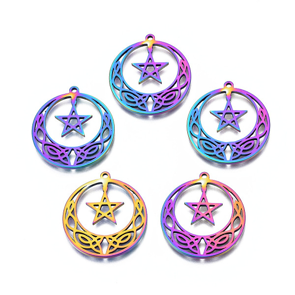 Ion Plating(IP) 201 Stainless Steel Pendants