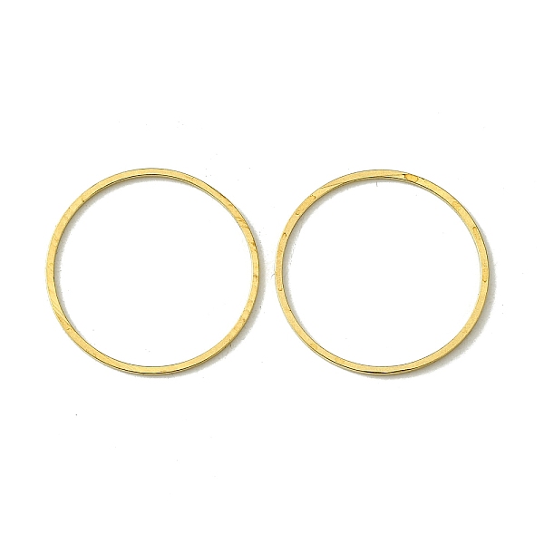 

PandaHall Brass Linking Rings, Flat Ring, Raw(Unplated), 20x0.7mm, Inner Diameter: 18mm Brass Ring