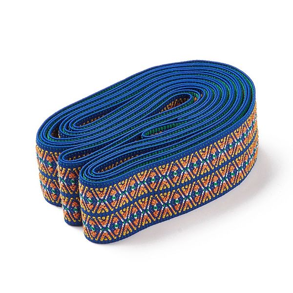 Ethnic Style Colored Flat Elastic Fibre Rubber Band
