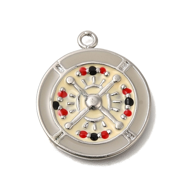 Brass Enamel Pendants