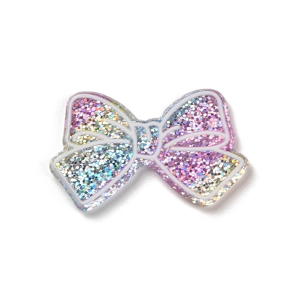 

PandaHall Acrylic Plastic Cabochons , Bowknot, 17.5x28x2mm Acrylic Bowknot