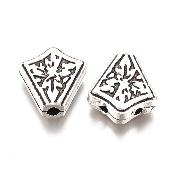 

PandaHall Tibetan Style Alloy Chandelier Components Links, Lead Free & Cadmium Free,, Antique Silver, 17x15x5mm, Hole: 1.6mm and 2.5mm Alloy...