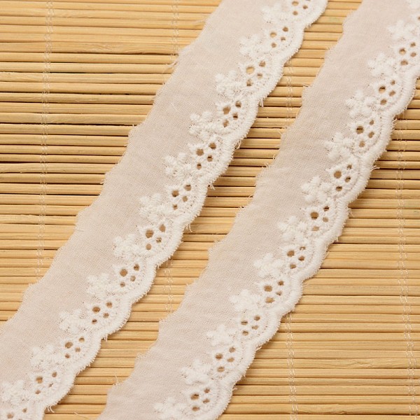 Lace Trim Nylon Rib… - image