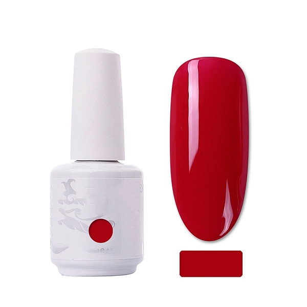 

PandaHall 15ml Special Nail Gel, for Nail Art Stamping Print, Varnish Manicure Starter Kit, FireBrick, Bottle: 34x80mm Resin Red