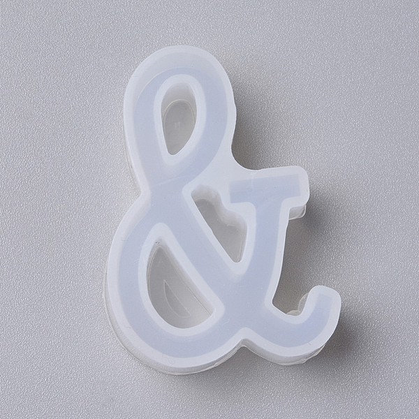 

PandaHall Silicone Molds, Resin Casting Molds, For UV Resin, Epoxy Resin Jewelry Making, And Symbol, White, 4.2x3x1.1cm Silicone Symbol...