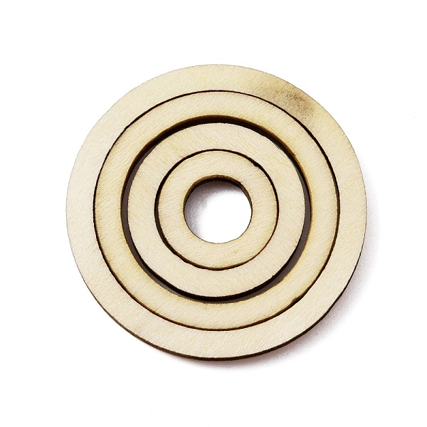 

PandaHall Unfinished Wood Pieces Ring Set, Blank Wooden Slices for DIY Painting, Pyrography Craft, BurlyWood, 1.3~3.2x0.3cm, Inner Diameter..., Orange
